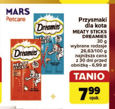 Przysmak dla kota kurczak Dreamies promocja