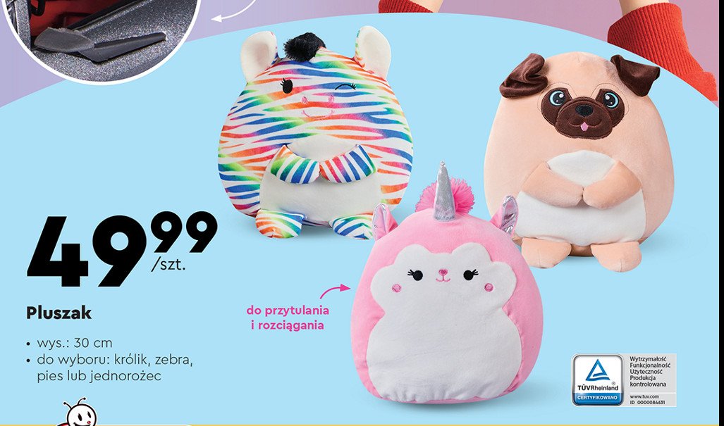 Pluszak 30 cm zebra promocja