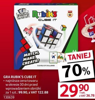 Kostka Rubika GRA RUBIK'S CUBE IT promocja w Selgros