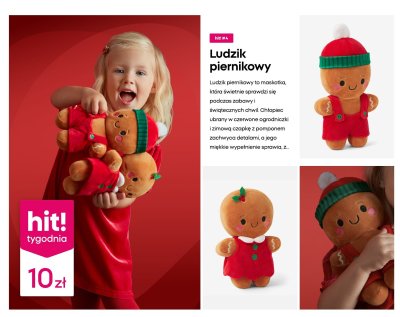 Ludzik piernikowy  promocja w Pepco