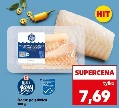 Dorsz polędwica promocja w Kaufland