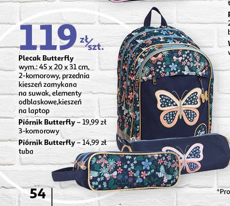 Piórnik butterfly promocja