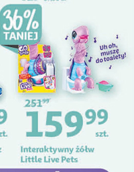 呕贸艂wik z basenem Little live pets promocja