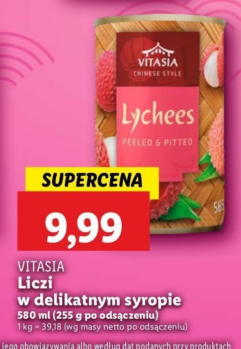 Liczi Vitasia promocja