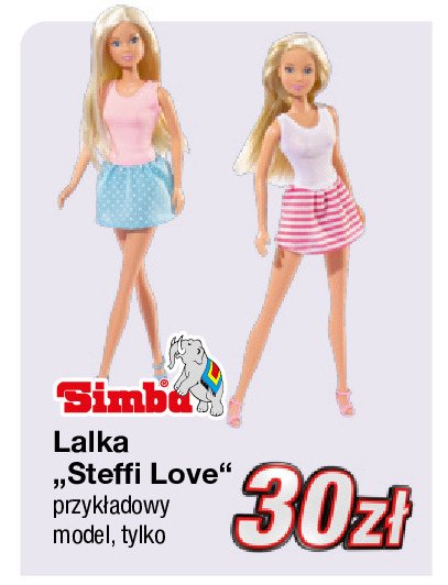 Lalka steffi love Simba promocja