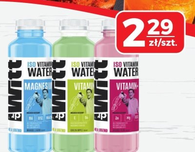 Woda witaminowa Dr Witt różne rodzaje 550 ml promocja w Top Market