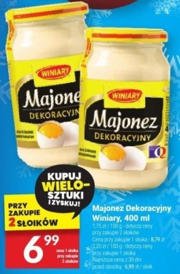 Majonez dekoracyjny Winiary 400 ml promocja w Twój Market