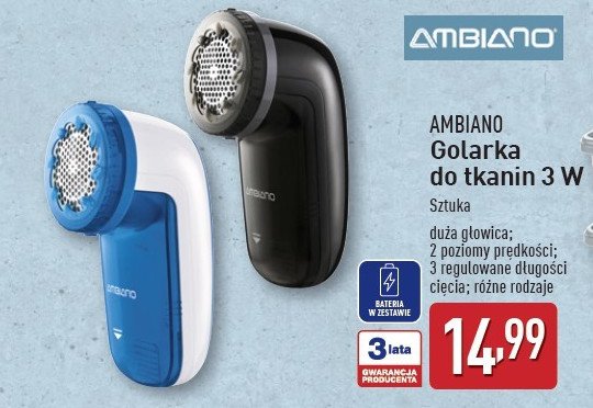 Golarka do ubra艅 AMBIANO promocja