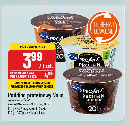 Pudding proteinowy czekoladowy promocja