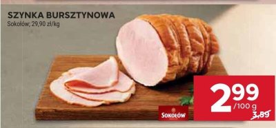 Szynka bursztynowa Sokołów promocja w Stokrotka