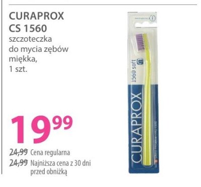 Curaprox CS 1560 szczoteczka do mycia zębów miękka promocja w Hebe