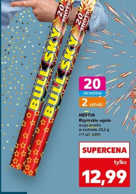 Rzymskie ognie waga prochu w zestawie promocja w Kaufland