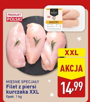 Filet z piersi kurczaka xxl Rzeźnik codzienna dostawa promocja w Aldi