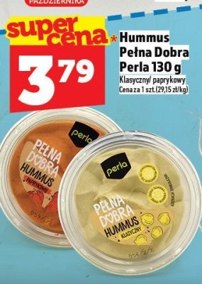 Hummus Pełna Dobra Perła 130 g promocja w TOPAZ