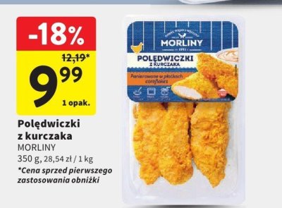 Polędwiczki z kurczaka MORLINY promocja w Intermarche