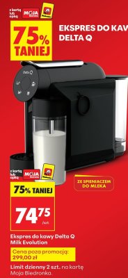 Ekspres do kawy Milk Evolution promocja w Biedronka