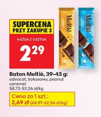 Baton peanut caramel promocja w Biedronka