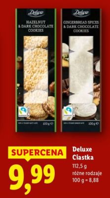 Ciastka różne rodzaje promocja w Lidl