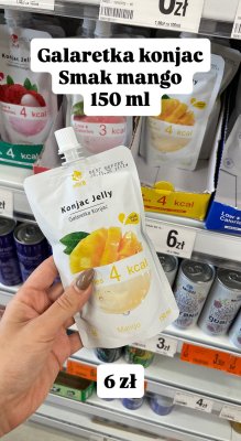 Galaretka Konjac smak mango  promocja w Dealz