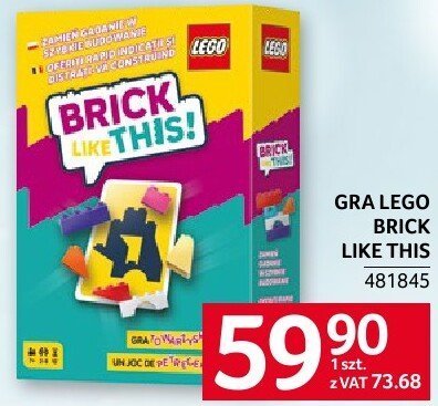 Gra Lego Brick Like This promocja w Selgros