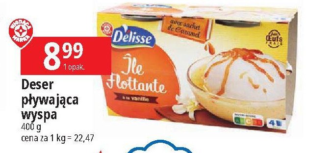 Deser p艂ywaj膮ca wyspa Wiod膮ca marka delisse promocja