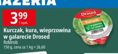 Kurczak/kura/wieprzowina w galarecie  promocja w Leclerc