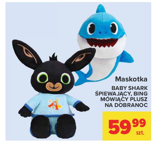 Maskotka baby shark 艣piewaj膮cy promocja