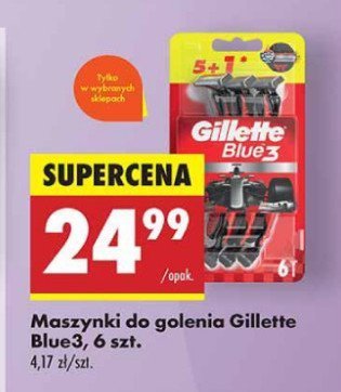 Maszynka do golenia red & white Gillette promocja