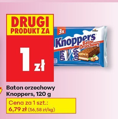 Baton orzechowy  promocja w Biedronka