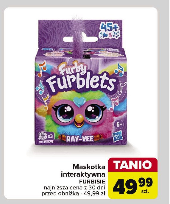 Maskotka furblets Hasbro promocja