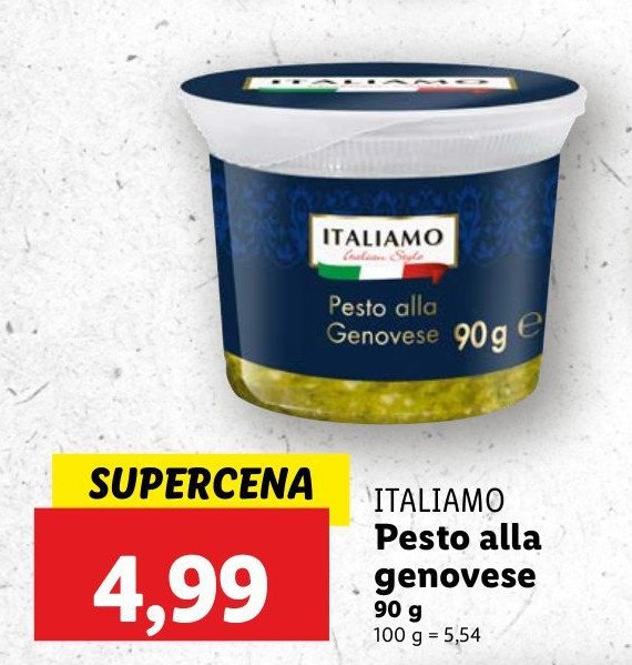 Pesto zielone Italiamo promocja w Lidl