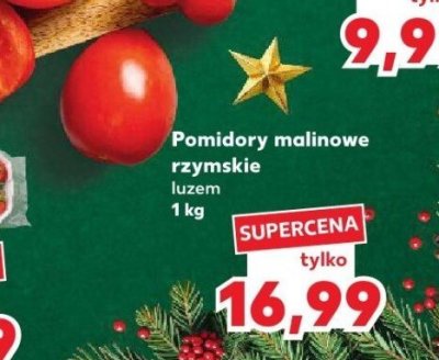 Pomidory malinowe rzymskie  promocja w Kaufland