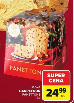 Babka CARREFOUR PANETTONE promocja w Carrefour Market