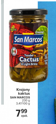 Kaktus krojony San marcos promocja
