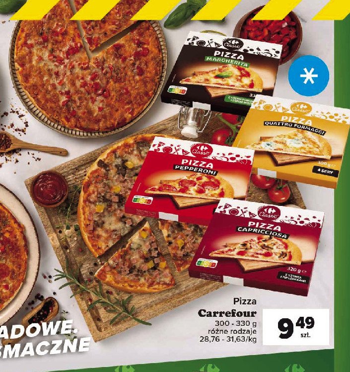 Pizza margherita Carrefour classic promocja