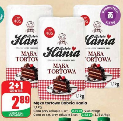 M膮ka tortowa Z艂ote pola promocja w Dino