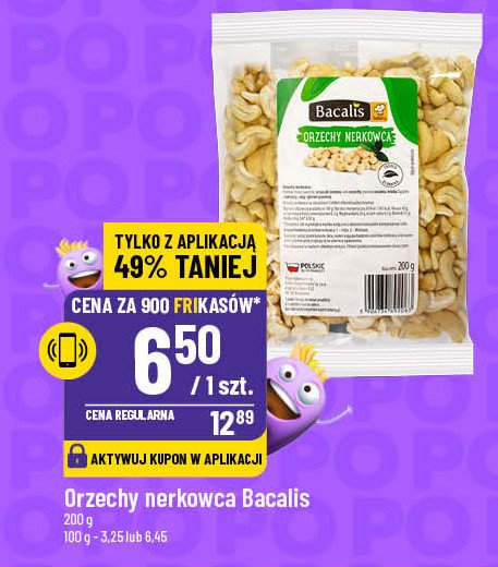 Orzechy nerkowca Bacalis promocja