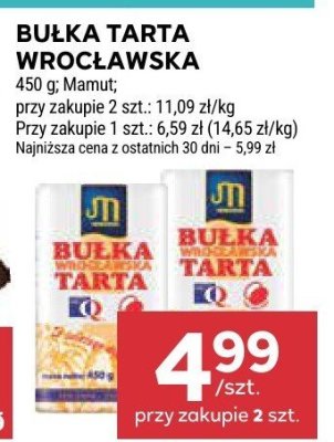 Bułka tarta wrocławska promocja w Stokrotka