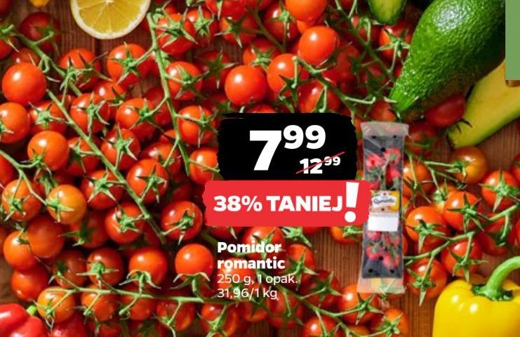 Pomidory romantic promocja w Netto