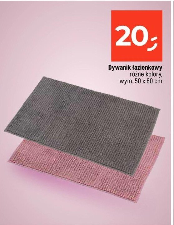 Dywan łazienkowy 50 x 80 cm promocja