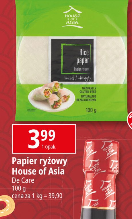 Papier ryżowy House of asia promocja