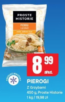 Pierogi z grzybami Proste Historie promocja w Chorten