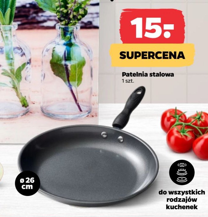 Patelnia 26 cm promocja w Netto