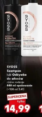 Od偶ywka do w艂os贸w Syoss intense keratin promocja