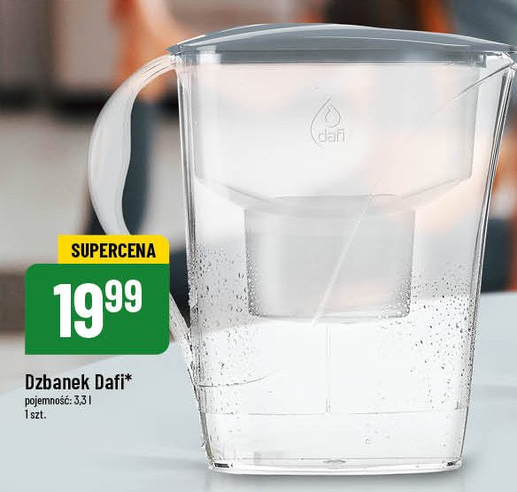 Dzbanek filtruj膮cy 3.3 l + 1 wk艂ady unimax Dafi promocja