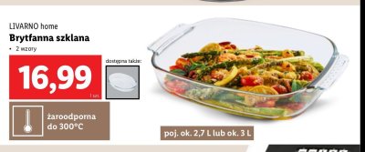 Naczynie żaroodporne 3 l LIVARNO HOME promocja