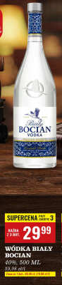 Wódka BIAŁY BOCIAN 500 ML promocja w Biedronka