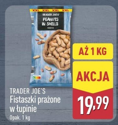 Fistaszki prażone w łupinie 1 kg promocja w Aldi