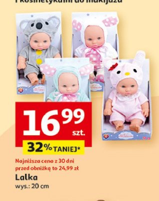 Lalka One two fun (by auchan) promocja