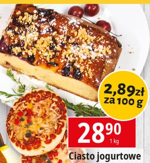 Ciasto jogurtowe promocja